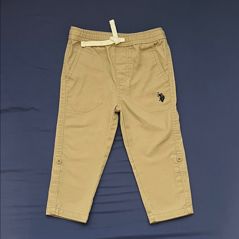 U.S. Polo Assn. Kids Tan Pants 2T